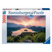 Puzzle Bleder See Slowenien, 3000 Teile.