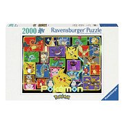 Jigsaw puzzle Pokémon, 2000 pcs.