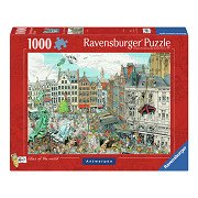 Puzzle Fle: Antwerpen, 1000 Teile.