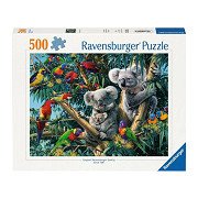 Puzzle Koalas im Baum, 500 Teile.