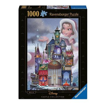 Puzzle Disney Castles Belle, 1000 Teile.