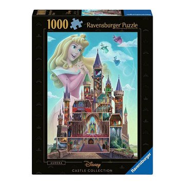 Jigsaw puzzle Disney Castles Aurora, 1000 pcs.