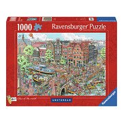 Jigsaw puzzle Fleroux Amsterdam, 1000 pcs.