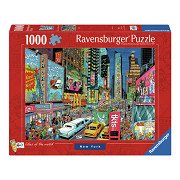 Jigsaw puzzle Fleroux New York, 1000 pcs.