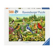 Puzzle Vögel auf der Wiese, 1000 Teile.