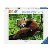 Legpuzzel Schattige Rode Panda, 500st.