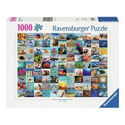 Puzzle 99 Momente am Meer, 1000 Teile.