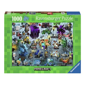 Jigsaw puzzle Minecraft Gangs, 1000 pcs.