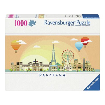 Jigsaw puzzle A Day in Paris, 1000 pcs.