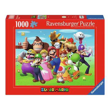 Jigsaw puzzle Super Mario, 1000 pcs.