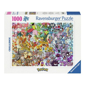 Jigsaw puzzle Pokémon Characters, 1000 pcs.