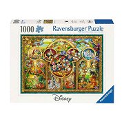 Puzzle Die schönsten Disney Themen, 1000 Teile.