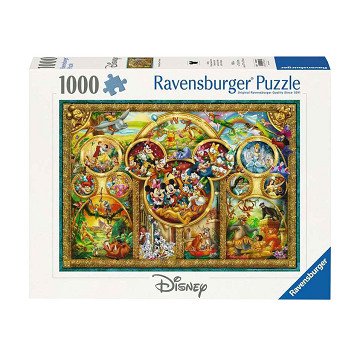 Jigsaw puzzle Most beautiful Disney Themes, 1000 pcs.