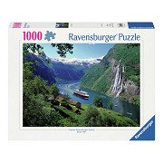 Ravensburger Puzzle Norwegischer Fjord, 1000 Teile.