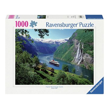 Jigsaw puzzle Norwegian Fjord, 1000 pcs.