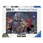 Jigsaw puzzle Star Wars The Mandalorian, 1000 pcs.