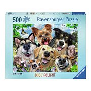 Legpuzzel Vrolijke Honden, 1000st.