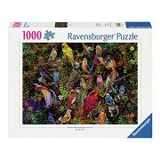 Jigsaw puzzle Beautiful Birds, 1000 pcs.