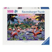 Jigsaw puzzle Pink Flamingos, 1000 pcs.