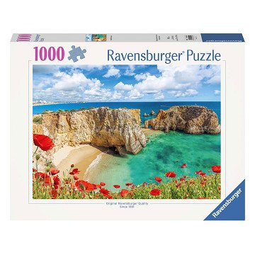 Ravensburger Jigsaw Puzzle Poppies in the Algarve Portugal, 1000 pcs.