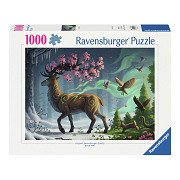 Jigsaw puzzle Deer of Spring, 1000 pcs.