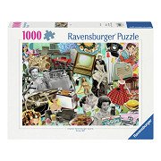 Puzzle Die 1950er Jahre, 1000 Teile.