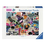 Puzzle Die 90er Jahre, 1000 Teile.