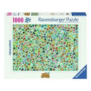 Ravensburger Puzzle Animal Crossing, 1000 Teile.