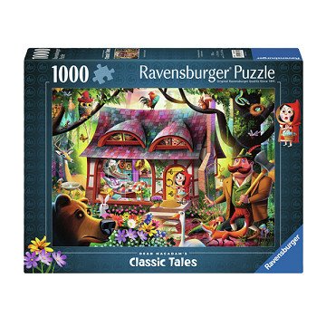 Jigsaw puzzle Little Red Riding Hood and the Wolf, 1000 pcs.