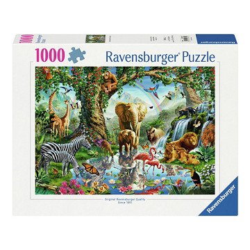 Puzzle Abenteuer im Dschungel, 1000 Teile.