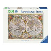 Ravensburger Jigsaw Puzzle World Map 1594, 1500 pcs.