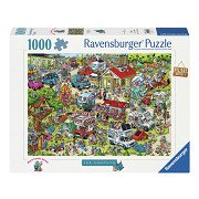 Puzzle Holiday Resort 1: Der Campingplatz, 1000 Teile.