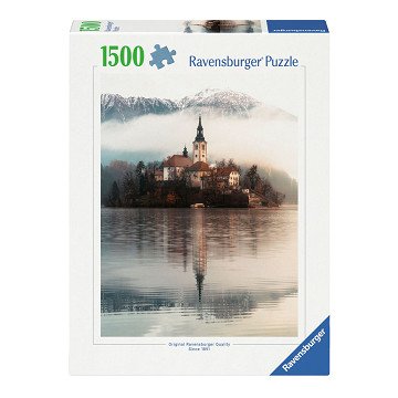 Jigsaw puzzle The Island of Wishes Bled Slovenia, 1500 pcs.