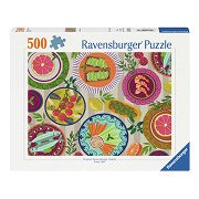 Puzzle Leckeres Picknick, 500 Teile.