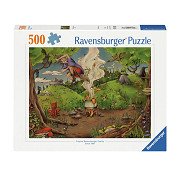 Jigsaw puzzle Bei Der Waldhexe, 500pcs.