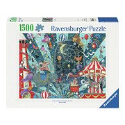 Ravensburger Puzzle Willkommen Beim Zirkus, 1000 Teile.