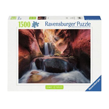 Jigsaw puzzle Der Wasserfall Im Red Canyon, 1500 pcs.