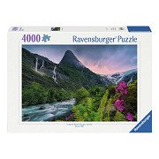 Jigsaw puzzle Atemberaubende Bergstimmung, 4000 pcs.