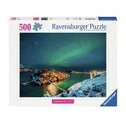 Jigsaw puzzle Nordlichter Ub.Bergsfjord, 500 pcs.