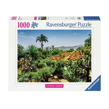 Puzzle Botanischer Garten, Madeira, 1000 Teile.