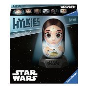 3D Puzzle Hykkies Star Wars Princess Leia, 54 pcs.