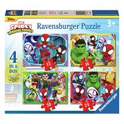 Jigsaw puzzle Spidey and His Amazing Friends, 2x24pcs.