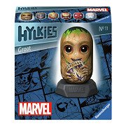 3D-Puzzle Hykkies Marvel Large, 54 Teile.