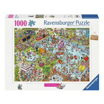 Puzzle Holiday Resort 3: Der Pool, 1000 Teile.