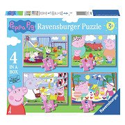 Ravensburger Jigsaw Puzzle Peppa Pig 4in1, 24 pcs.