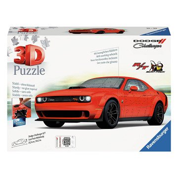 3D-Puzzle Dodge Chall.R/T Scat Pack, 108 Teile.