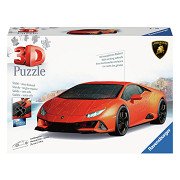 3D Puzzel Lamborghini Huracan Evo Arancio, 108st.