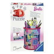 3D Puzzle Pencil Box Barbie, 54 pcs.
