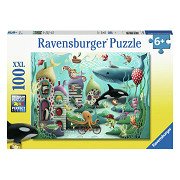 Ravensburger XXL Jigsaw Puzzle Magical Underwater World, 100 pieces.