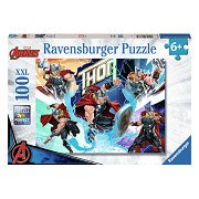 Ravensburger Jigsaw Puzzle XXL Marvel Thor, 100 pcs.